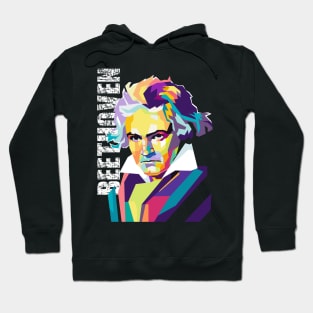 Beethoven wpap popart Hoodie